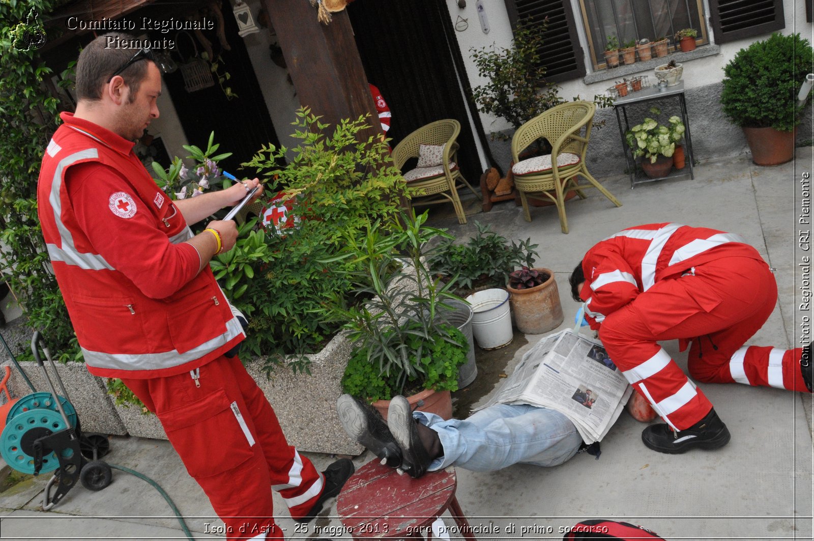 Isola d'Asti - 25 maggio 2013 - gara provinciale di primo soccorso - Croce Rossa Italiana - Comitato Regionale del Piemonte