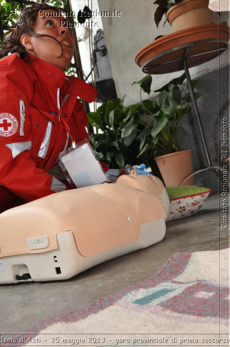 Isola d'Asti - 25 maggio 2013 - gara provinciale di primo soccorso - Croce Rossa Italiana - Comitato Regionale del Piemonte