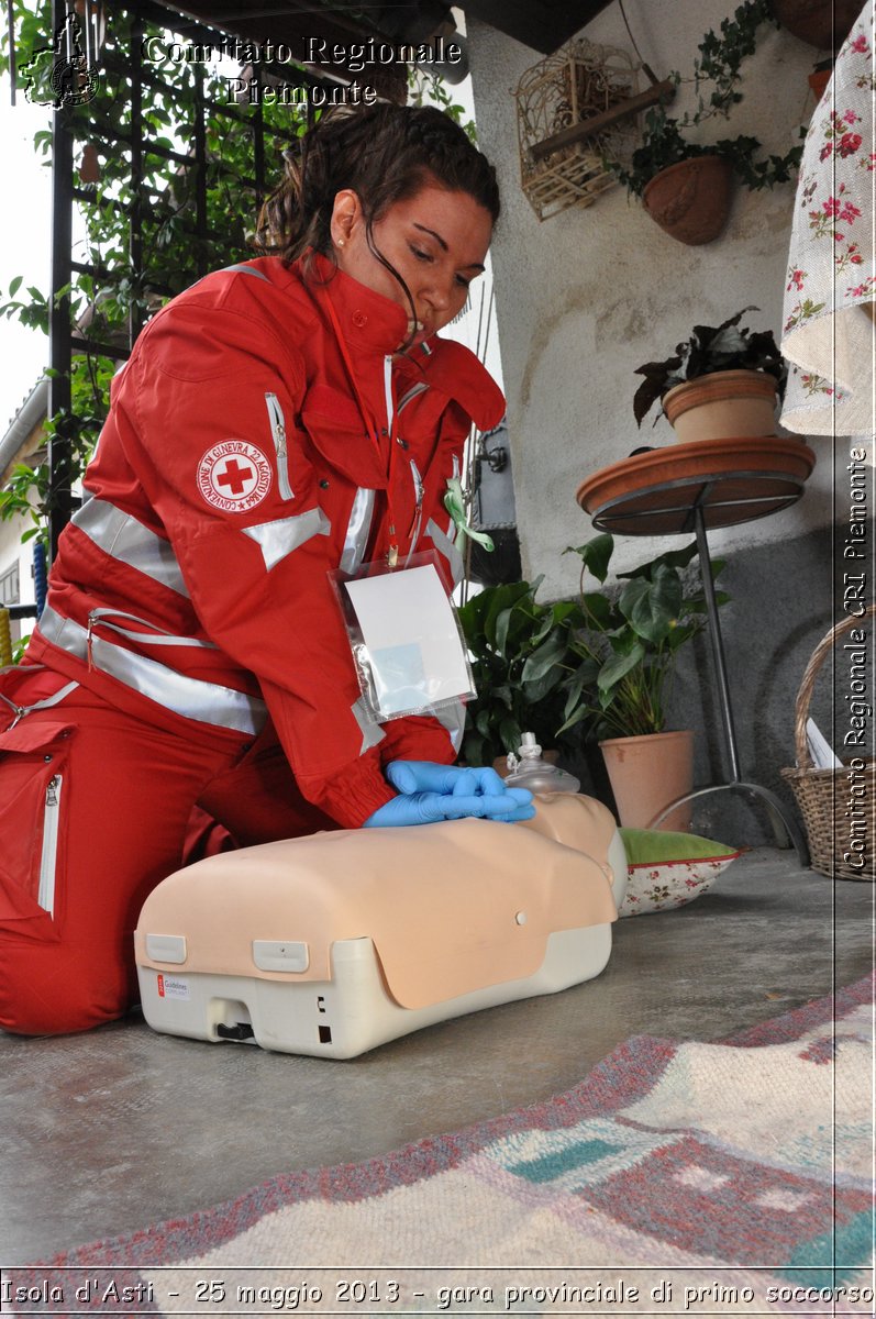 Isola d'Asti - 25 maggio 2013 - gara provinciale di primo soccorso - Croce Rossa Italiana - Comitato Regionale del Piemonte