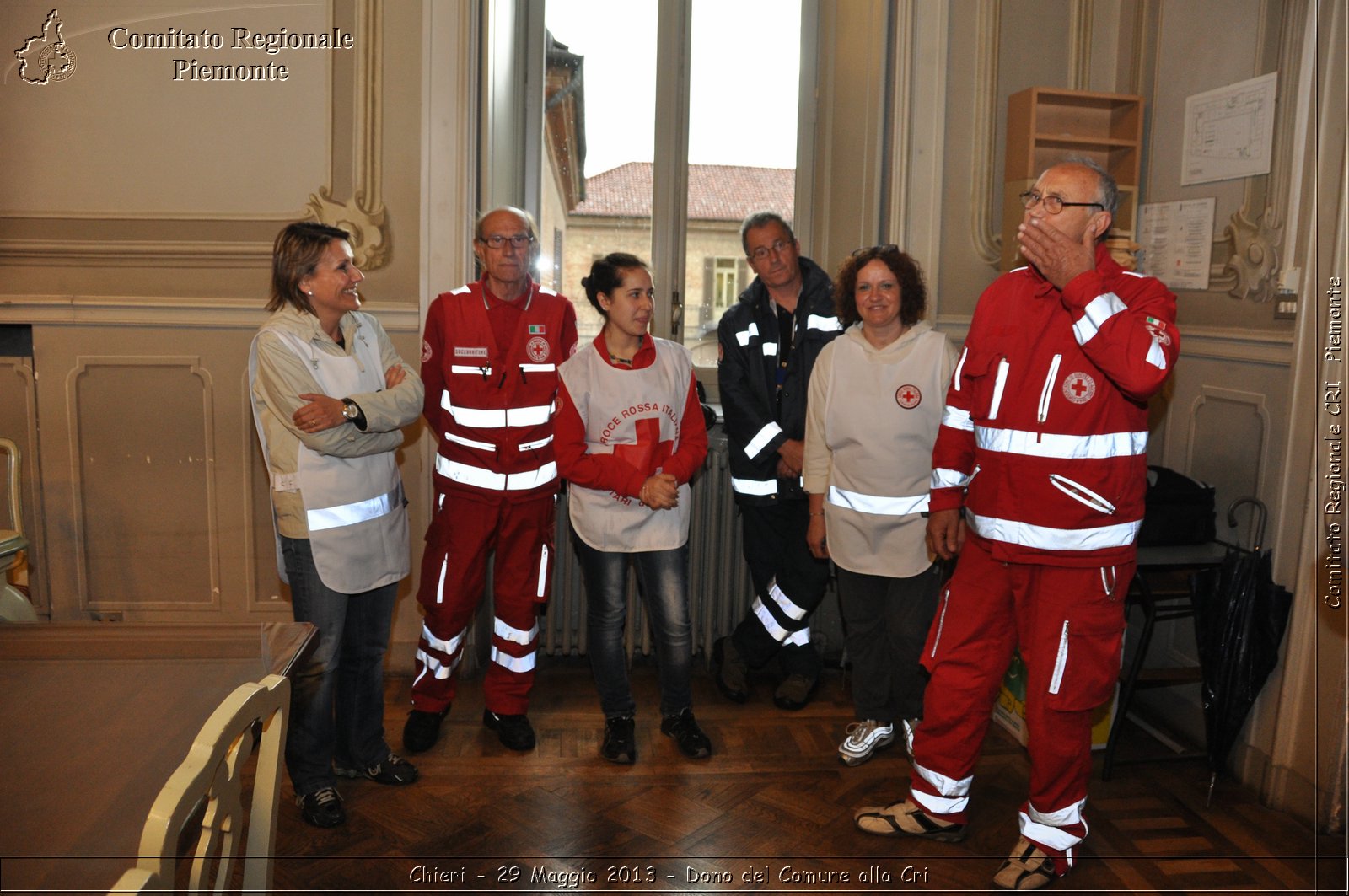 Chieri - 29 Maggio 2013 - Dono del Comune alla Cri - Croce Rossa Italiana - Comitato Regionale del Piemonte