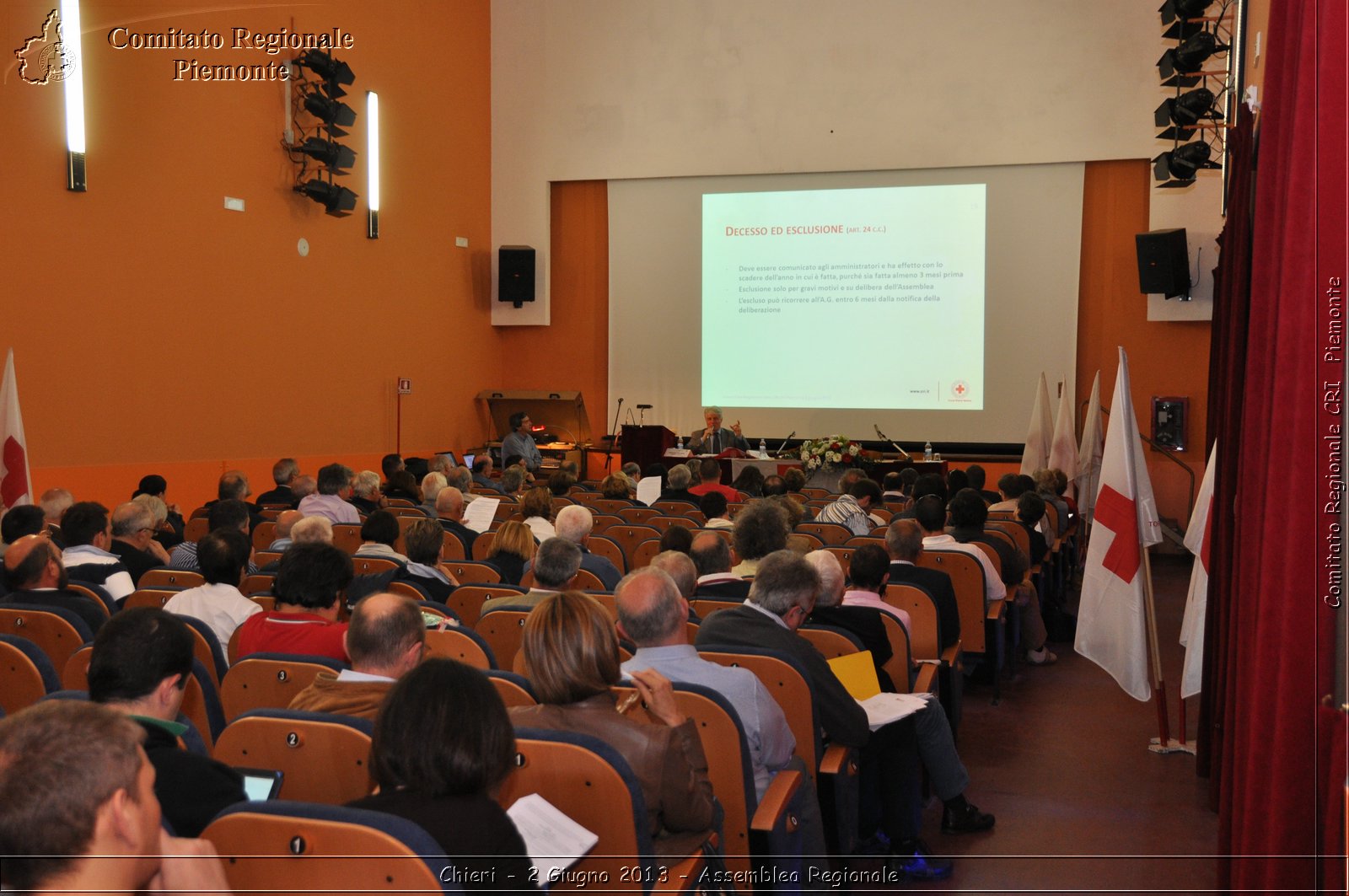 Chieri - 2 Giugno 2013 - Assemblea Regionale - Croce Rossa Italiana - Comitato Regionale del Piemonte