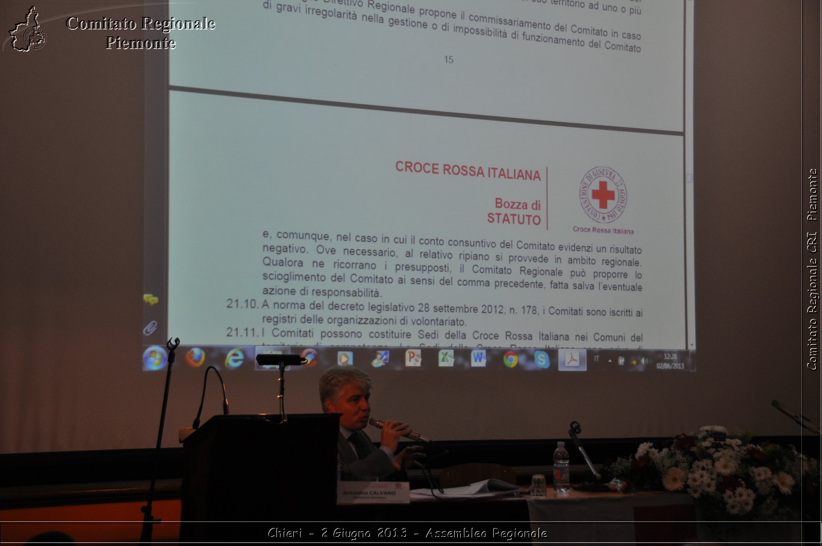 Chieri - 2 Giugno 2013 - Assemblea Regionale - Croce Rossa Italiana - Comitato Regionale del Piemonte