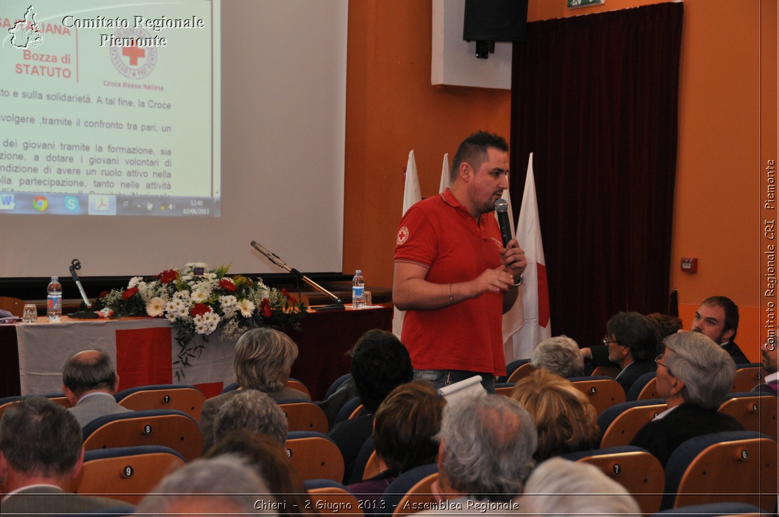 Chieri - 2 Giugno 2013 - Assemblea Regionale - Croce Rossa Italiana - Comitato Regionale del Piemonte