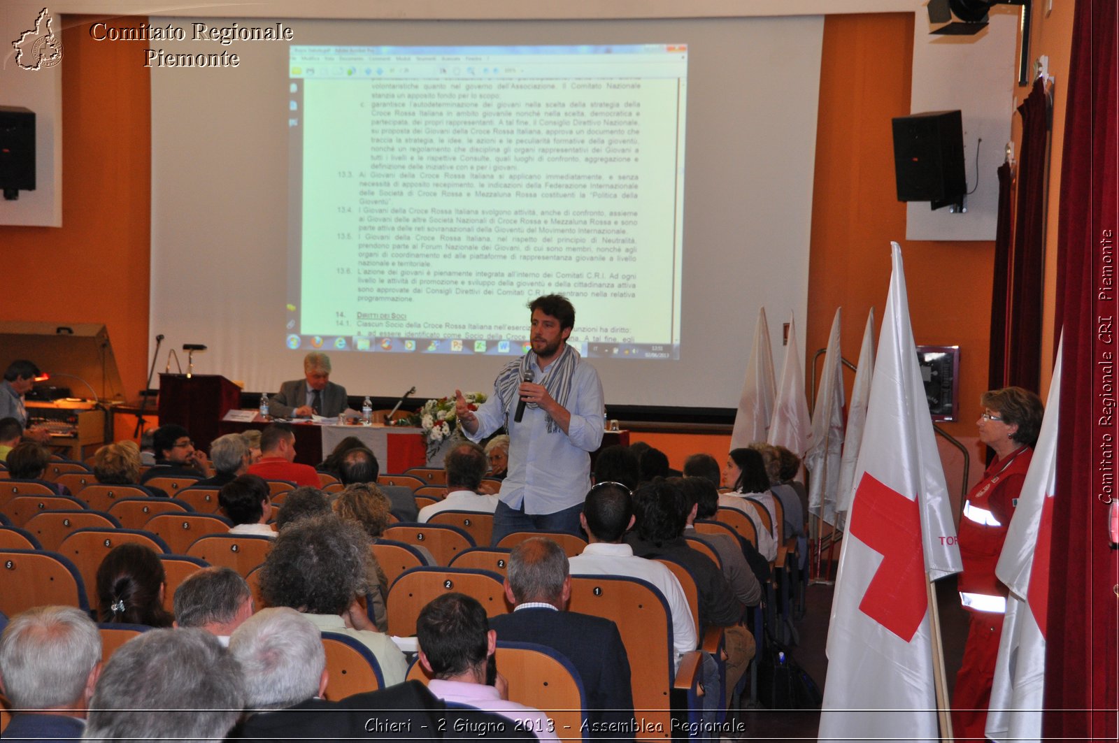 Chieri - 2 Giugno 2013 - Assemblea Regionale - Croce Rossa Italiana - Comitato Regionale del Piemonte