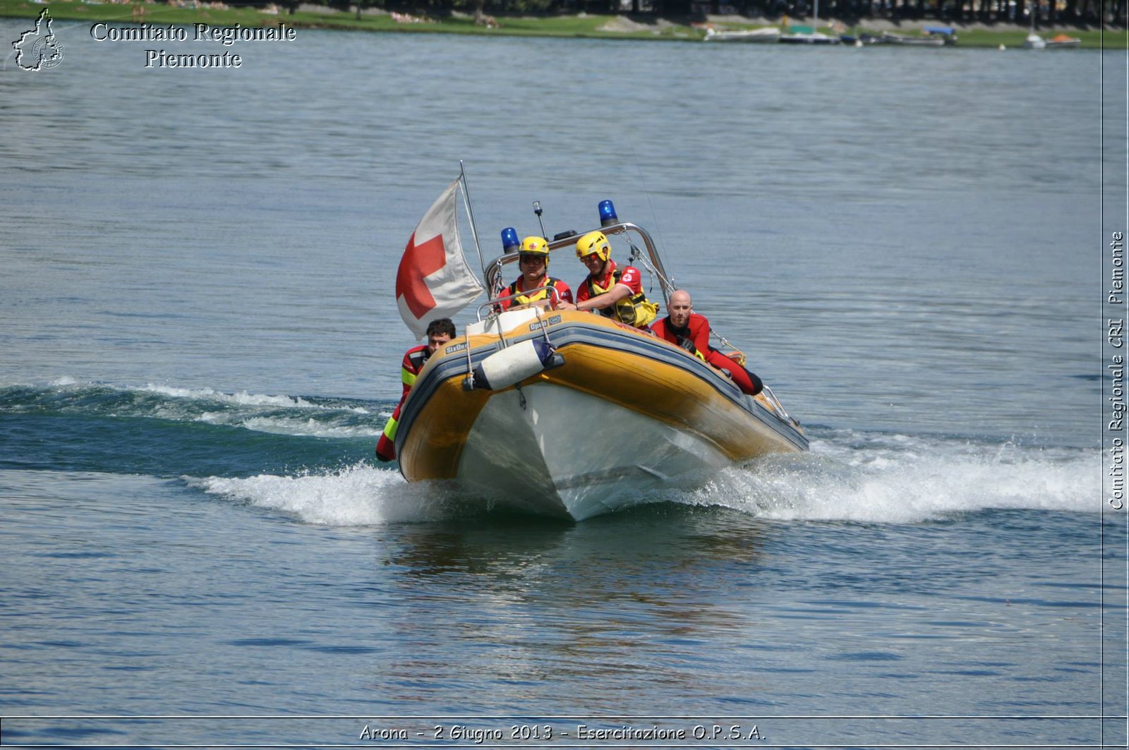 Arona - 2 Giugno 2013 - Esercitazione O.P.S.A. - Croce Rossa Italiana - Comitato Regionale del Piemonte