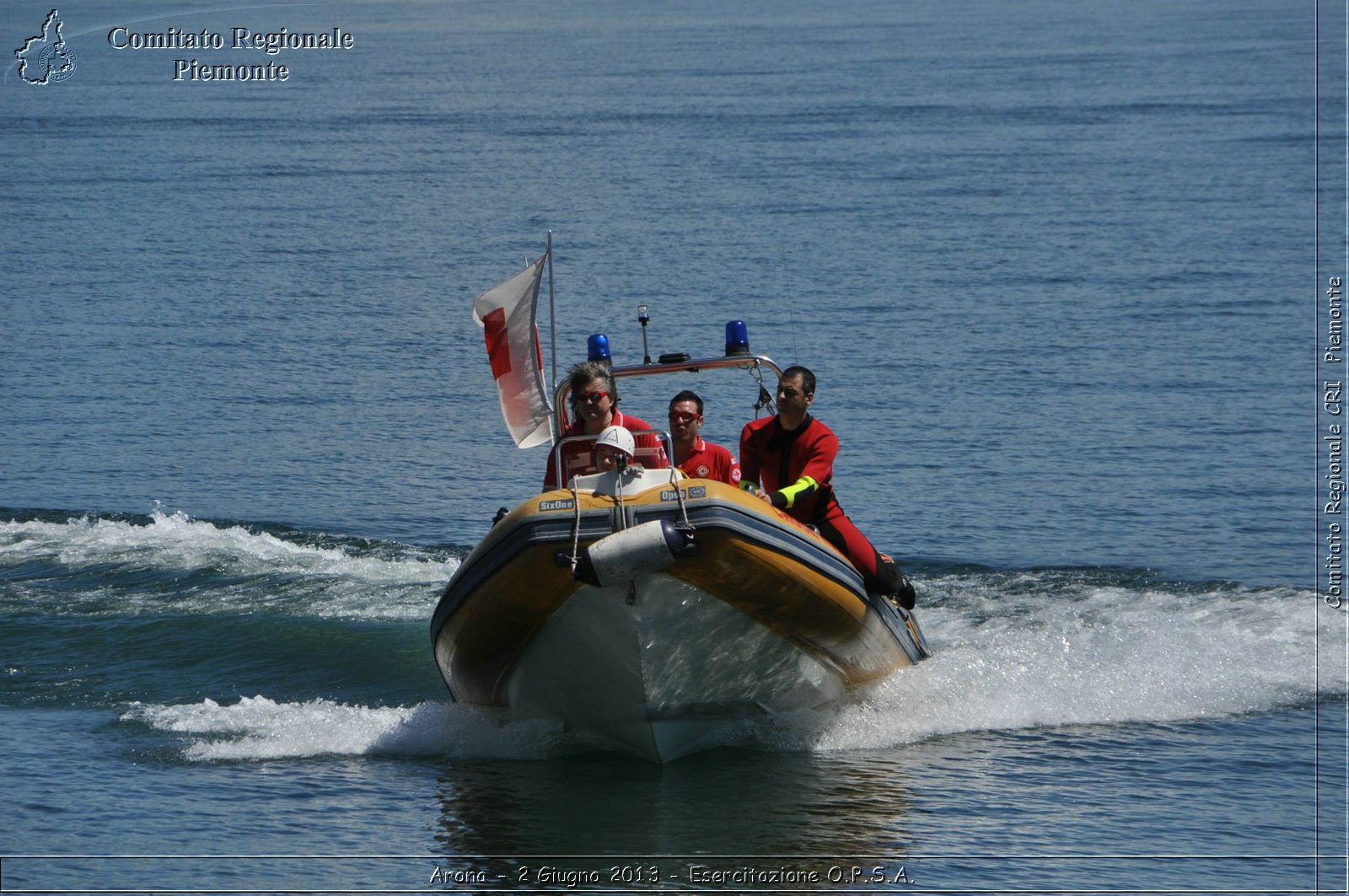 Arona - 2 Giugno 2013 - Esercitazione O.P.S.A. - Croce Rossa Italiana - Comitato Regionale del Piemonte