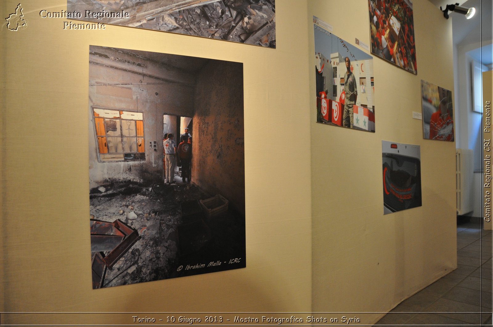 Torino - 10 Giugno 2013 - Mostra Fotografica Shots on Syria - Croce Rossa Italiana - Comitato Regionale del Piemonte