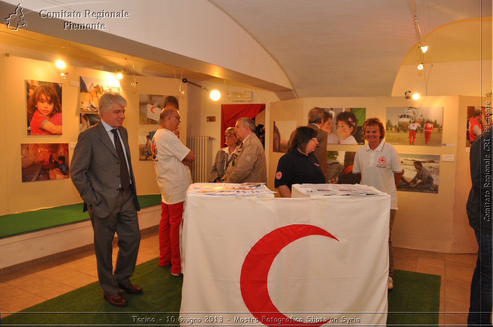 Torino - 10 Giugno 2013 - Mostra Fotografica Shots on Syria - Croce Rossa Italiana - Comitato Regionale del Piemonte