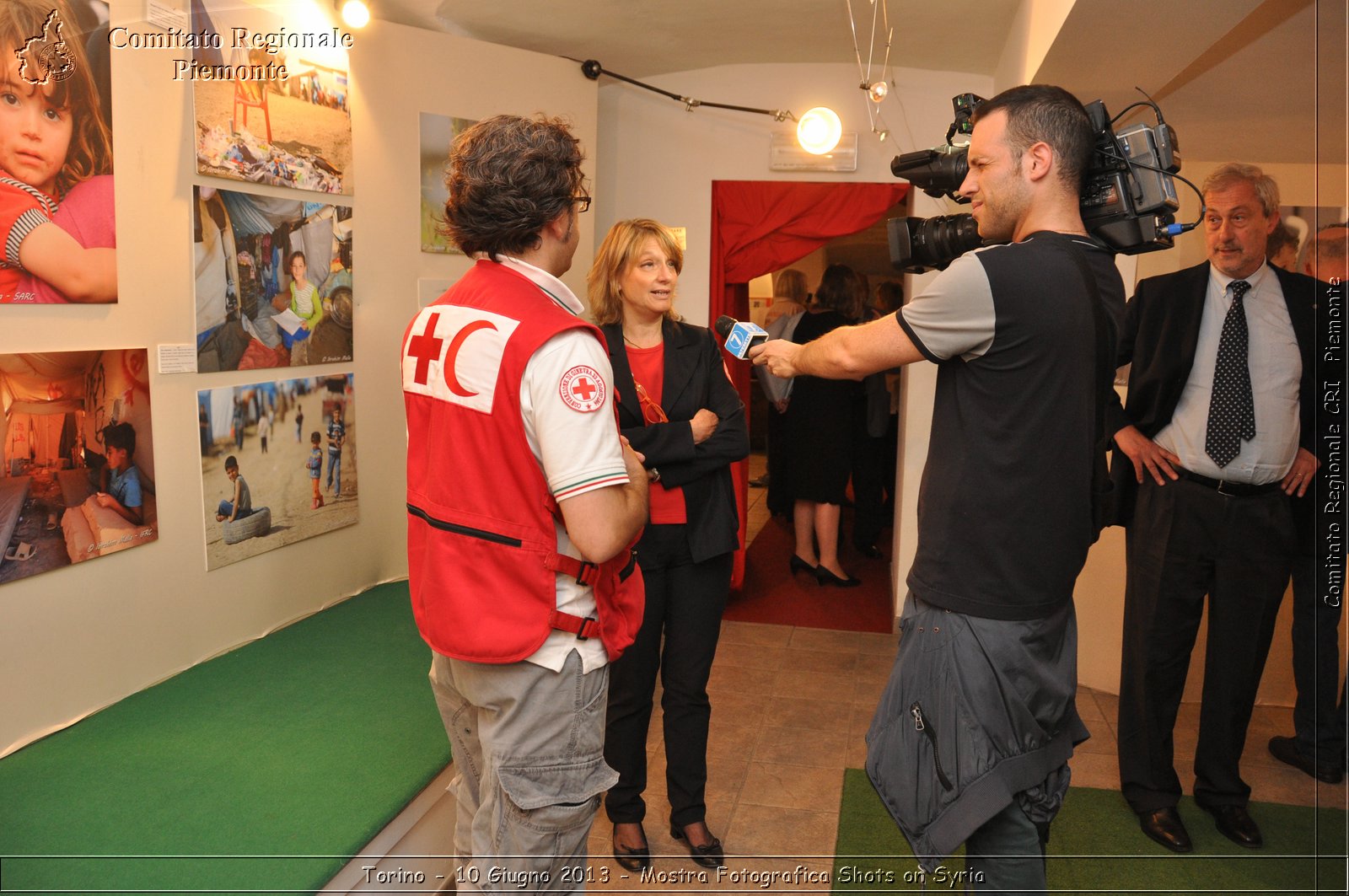 Torino - 10 Giugno 2013 - Mostra Fotografica Shots on Syria - Croce Rossa Italiana - Comitato Regionale del Piemonte