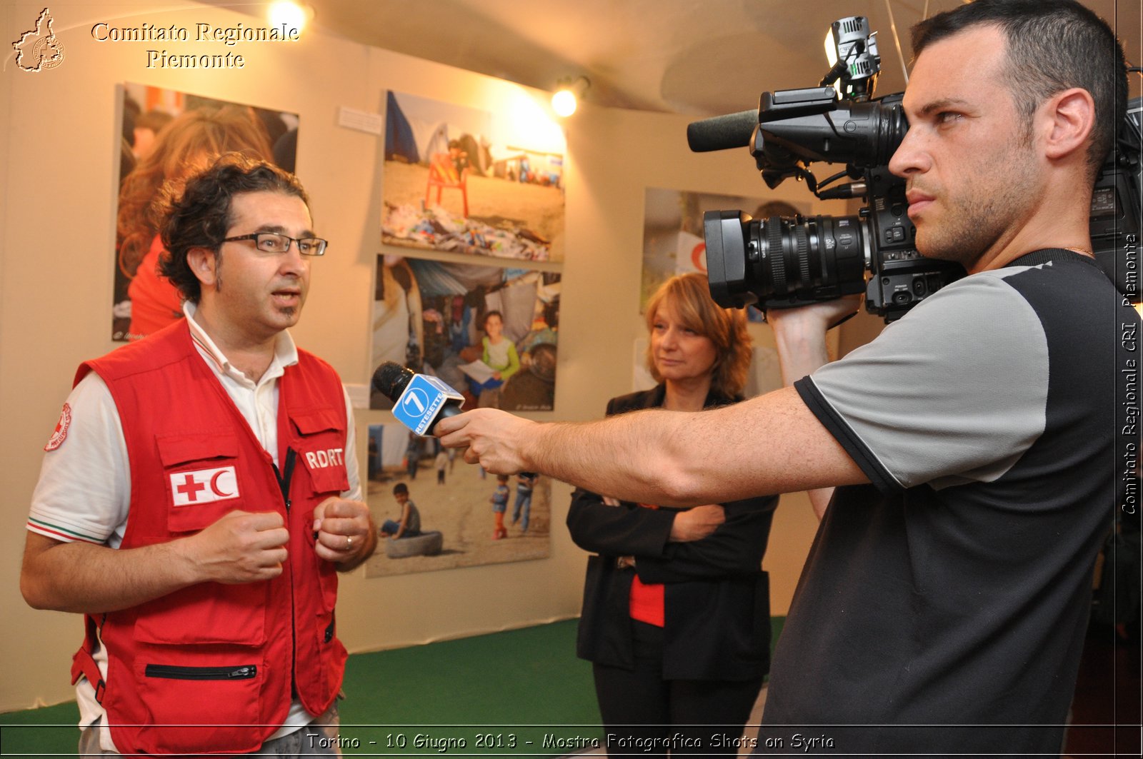 Torino - 10 Giugno 2013 - Mostra Fotografica Shots on Syria - Croce Rossa Italiana - Comitato Regionale del Piemonte