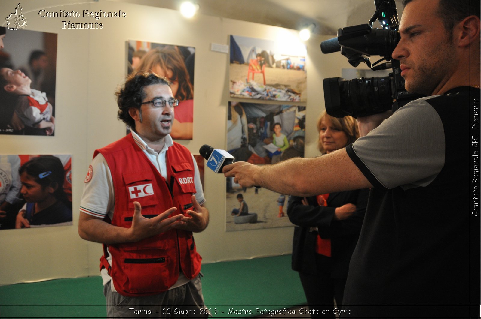 Torino - 10 Giugno 2013 - Mostra Fotografica Shots on Syria - Croce Rossa Italiana - Comitato Regionale del Piemonte