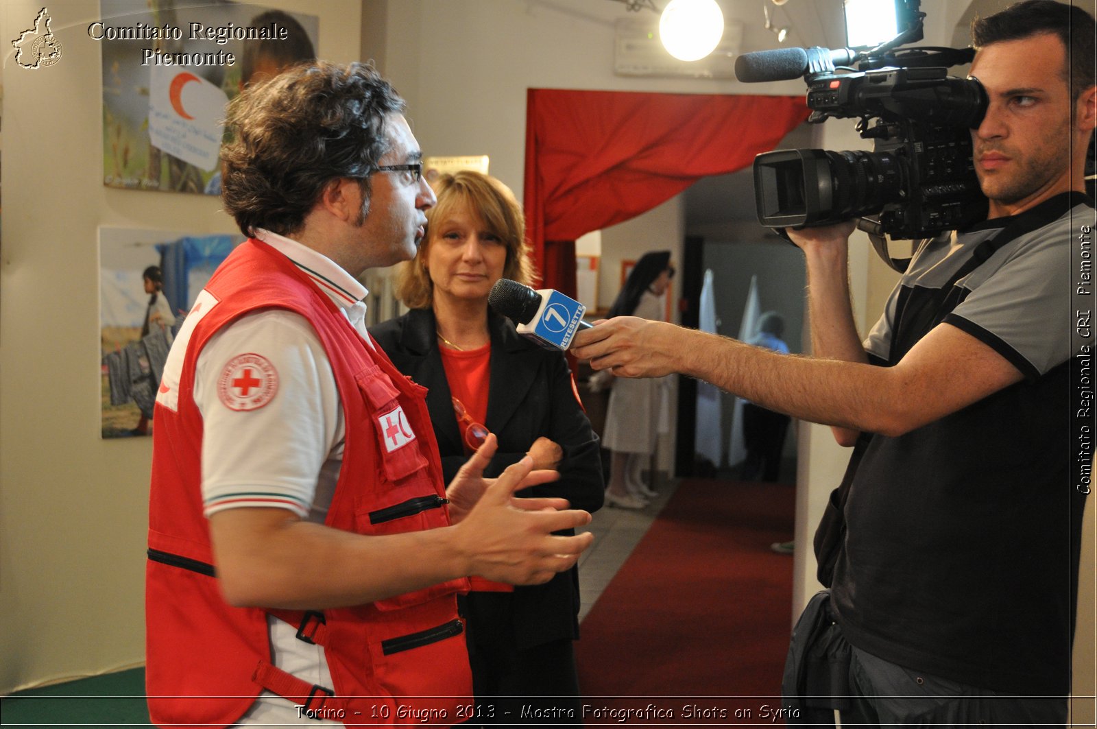 Torino - 10 Giugno 2013 - Mostra Fotografica Shots on Syria - Croce Rossa Italiana - Comitato Regionale del Piemonte