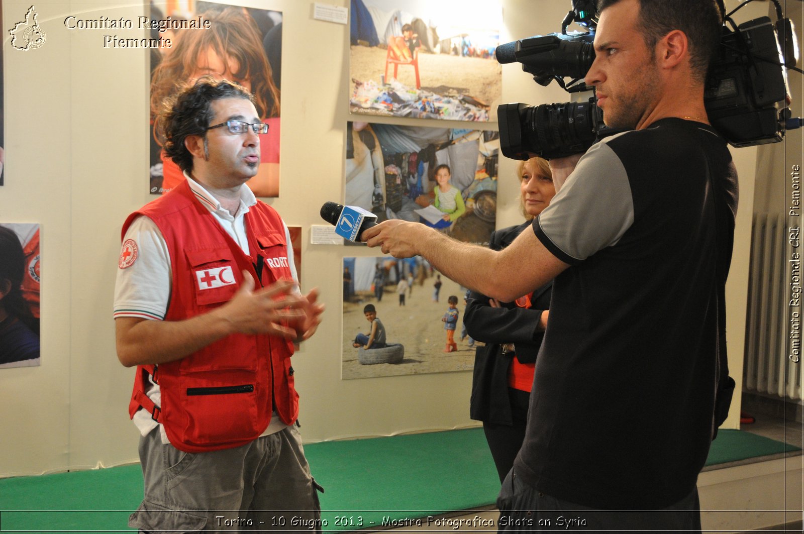 Torino - 10 Giugno 2013 - Mostra Fotografica Shots on Syria - Croce Rossa Italiana - Comitato Regionale del Piemonte