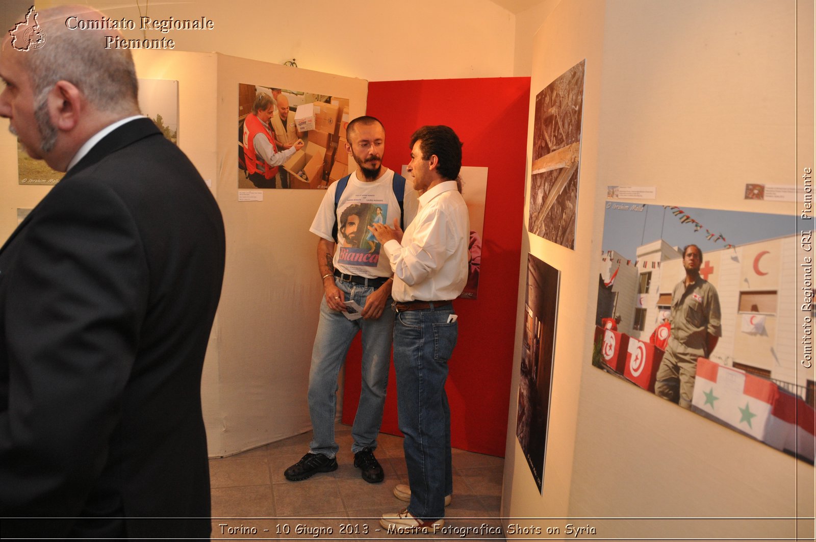 Torino - 10 Giugno 2013 - Mostra Fotografica Shots on Syria - Croce Rossa Italiana - Comitato Regionale del Piemonte