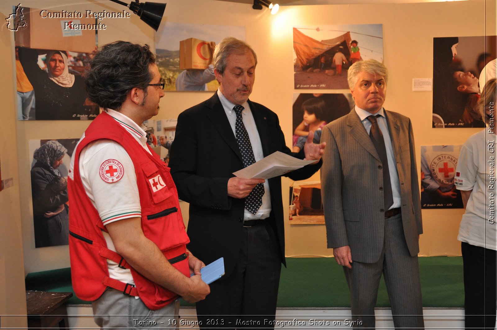 Torino - 10 Giugno 2013 - Mostra Fotografica Shots on Syria - Croce Rossa Italiana - Comitato Regionale del Piemonte