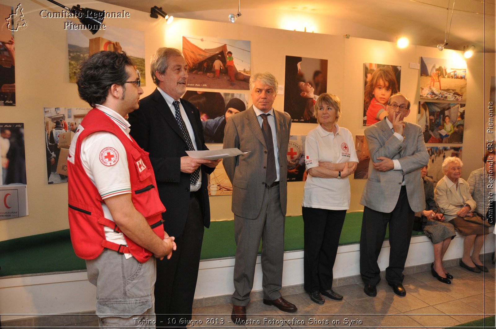 Torino - 10 Giugno 2013 - Mostra Fotografica Shots on Syria - Croce Rossa Italiana - Comitato Regionale del Piemonte