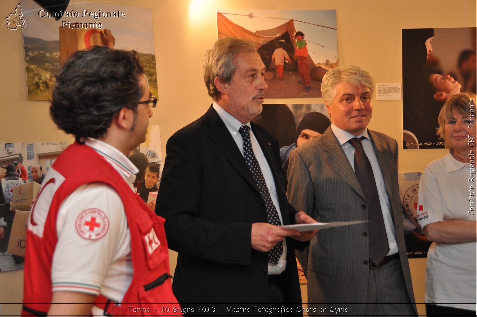 Torino - 10 Giugno 2013 - Mostra Fotografica Shots on Syria - Croce Rossa Italiana - Comitato Regionale del Piemonte