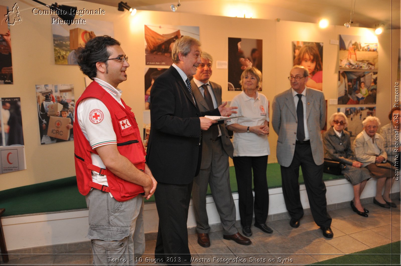 Torino - 10 Giugno 2013 - Mostra Fotografica Shots on Syria - Croce Rossa Italiana - Comitato Regionale del Piemonte