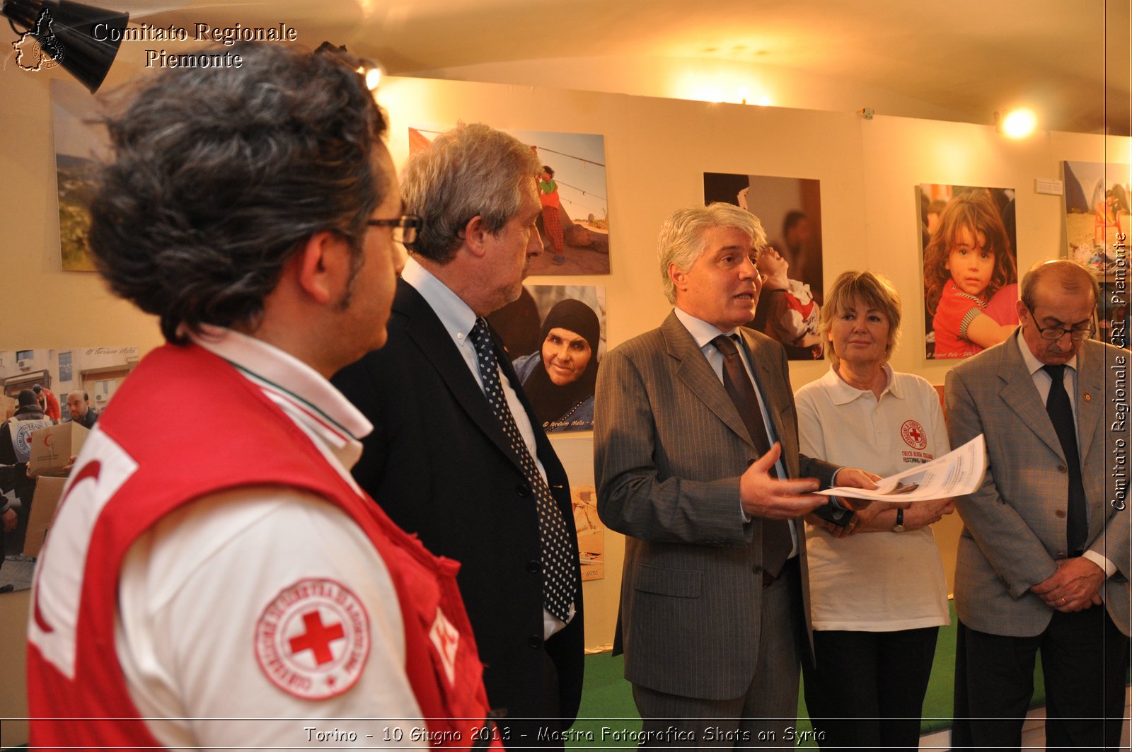 Torino - 10 Giugno 2013 - Mostra Fotografica Shots on Syria - Croce Rossa Italiana - Comitato Regionale del Piemonte