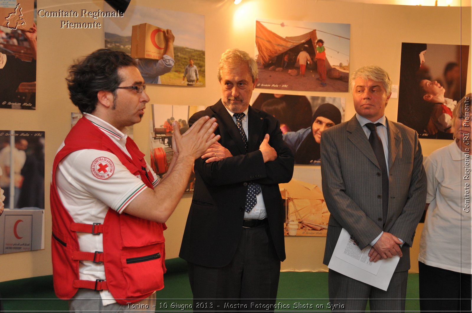 Torino - 10 Giugno 2013 - Mostra Fotografica Shots on Syria - Croce Rossa Italiana - Comitato Regionale del Piemonte