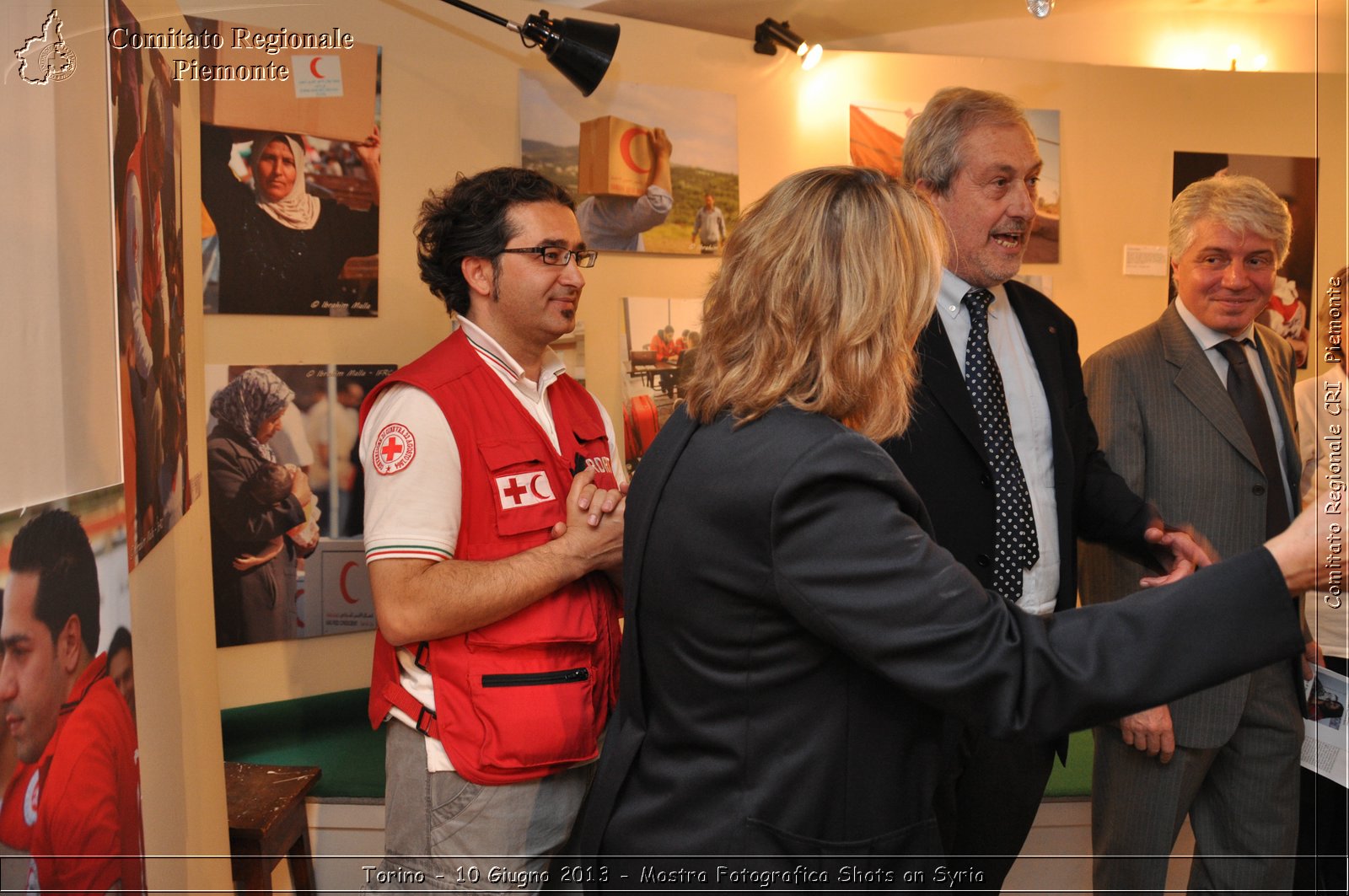 Torino - 10 Giugno 2013 - Mostra Fotografica Shots on Syria - Croce Rossa Italiana - Comitato Regionale del Piemonte