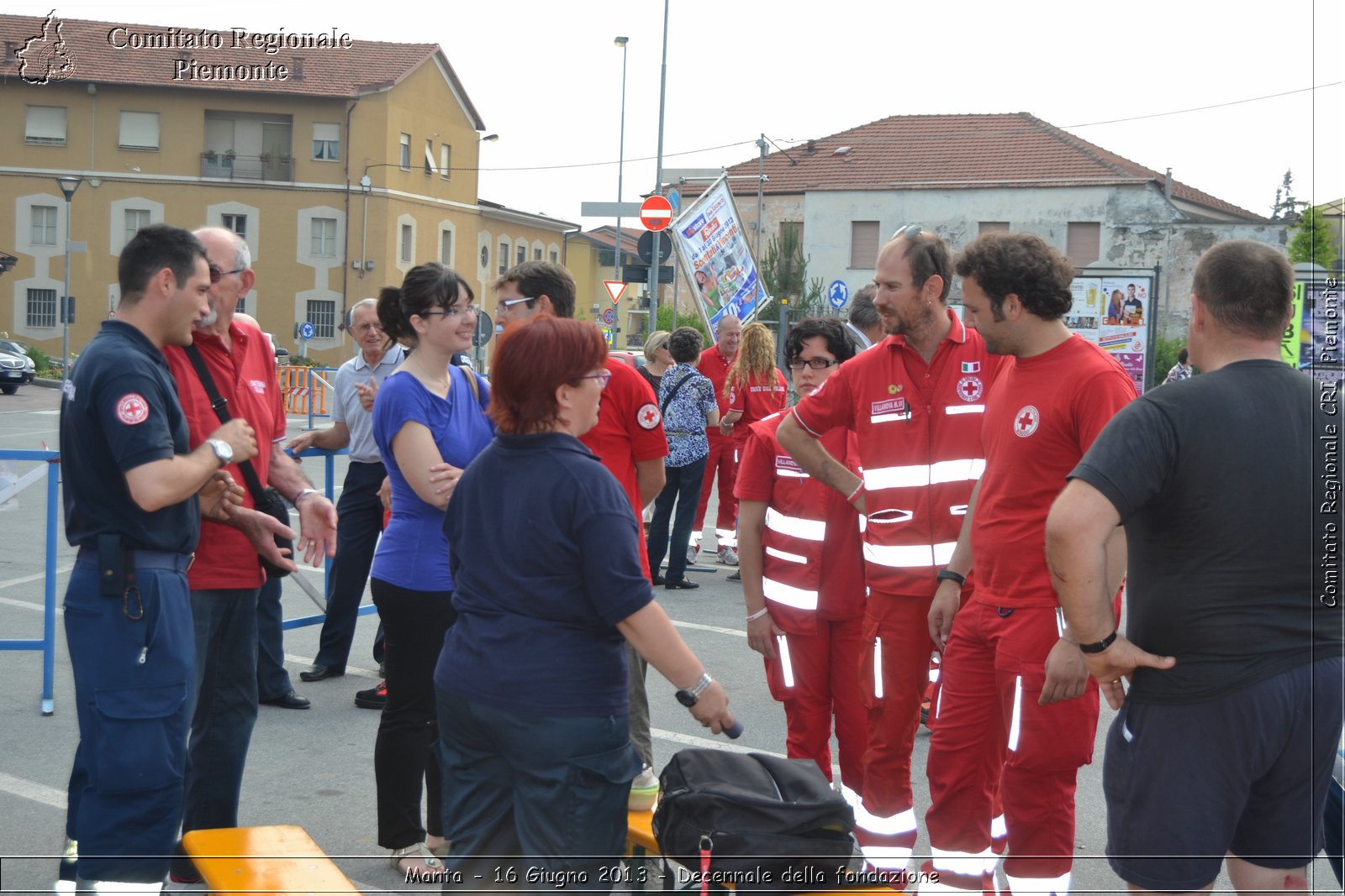 Manta - 16 Giugno 2013 - Decennale della fondazione - Croce Rossa Italiana - Comitato Regionale del Piemonte