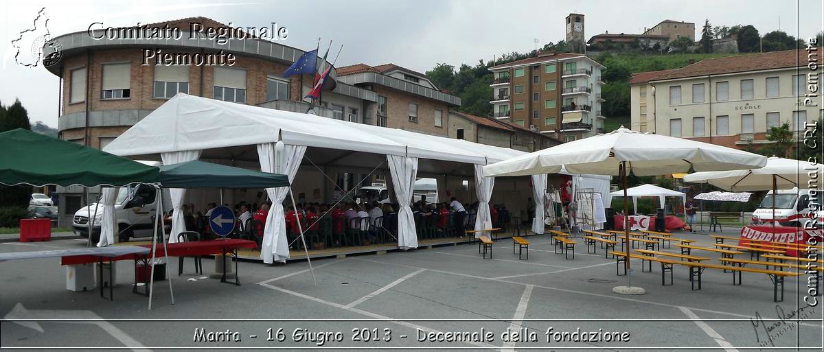 Manta - 16 Giugno 2013 - Decennale della fondazione - Croce Rossa Italiana - Comitato Regionale del Piemonte