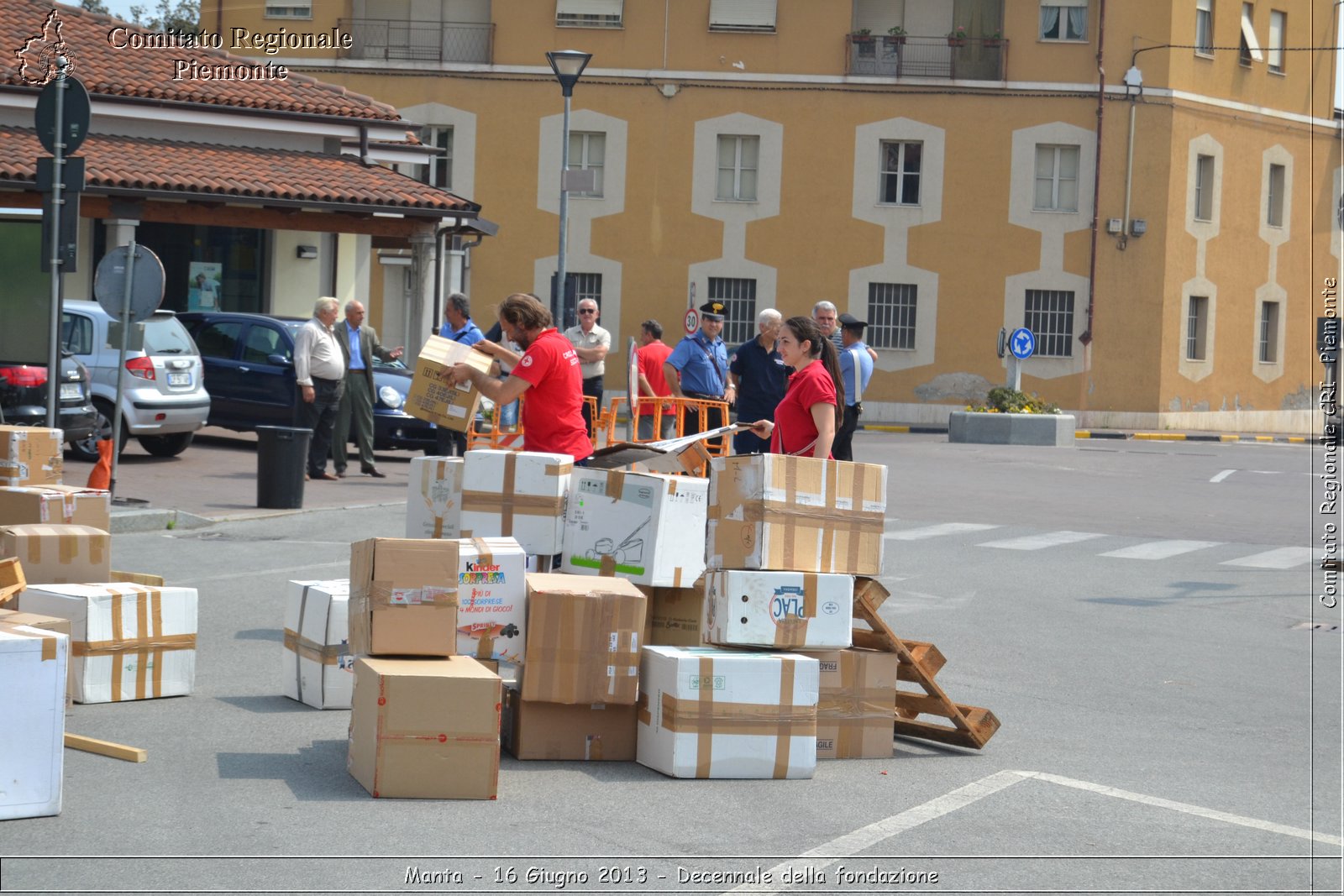 Manta - 16 Giugno 2013 - Decennale della fondazione - Croce Rossa Italiana - Comitato Regionale del Piemonte