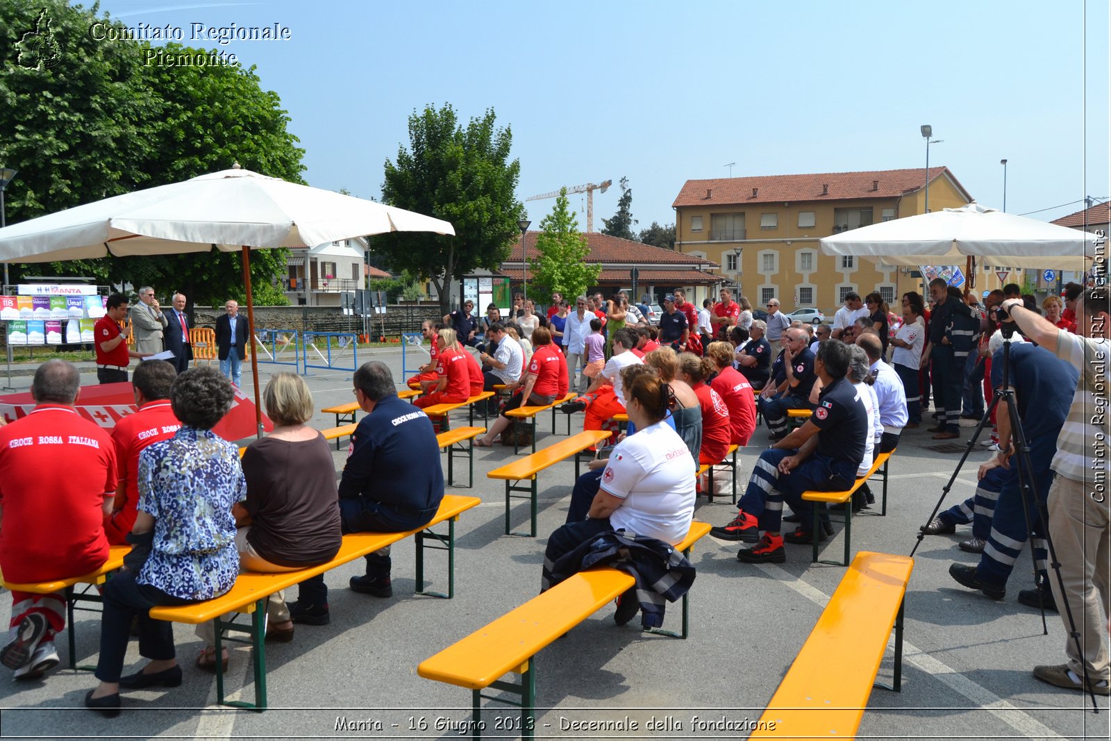 Manta - 16 Giugno 2013 - Decennale della fondazione - Croce Rossa Italiana - Comitato Regionale del Piemonte