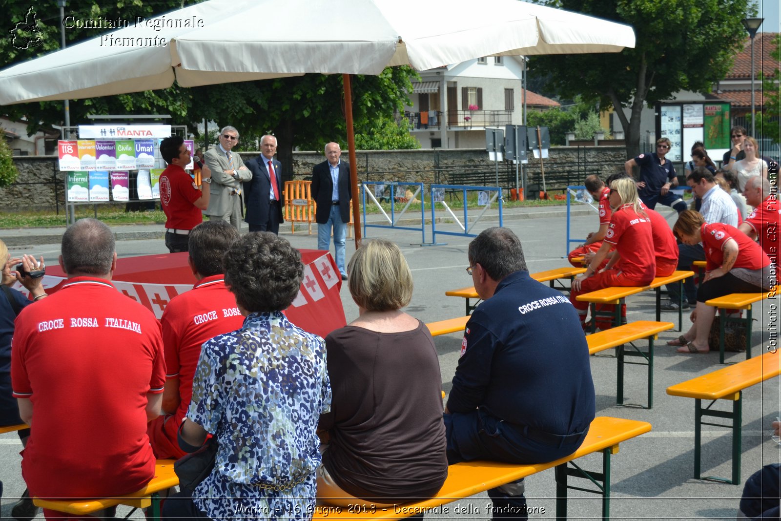 Manta - 16 Giugno 2013 - Decennale della fondazione - Croce Rossa Italiana - Comitato Regionale del Piemonte