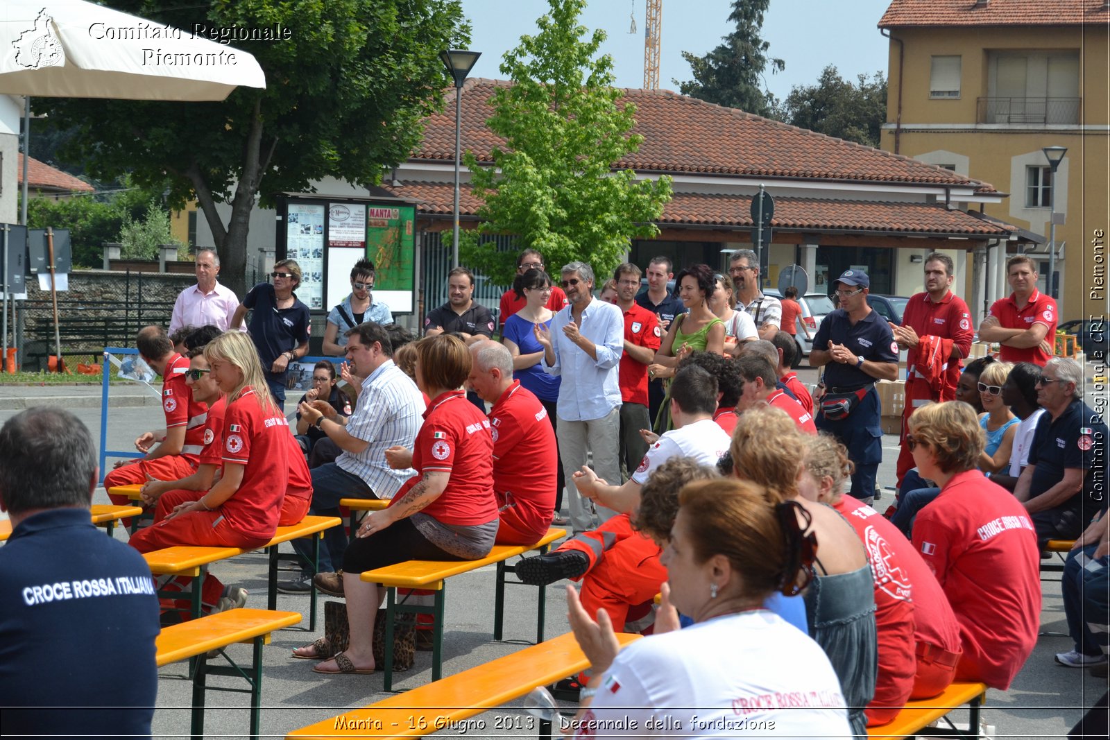 Manta - 16 Giugno 2013 - Decennale della fondazione - Croce Rossa Italiana - Comitato Regionale del Piemonte