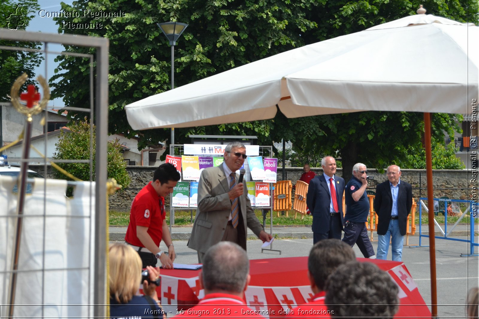 Manta - 16 Giugno 2013 - Decennale della fondazione - Croce Rossa Italiana - Comitato Regionale del Piemonte