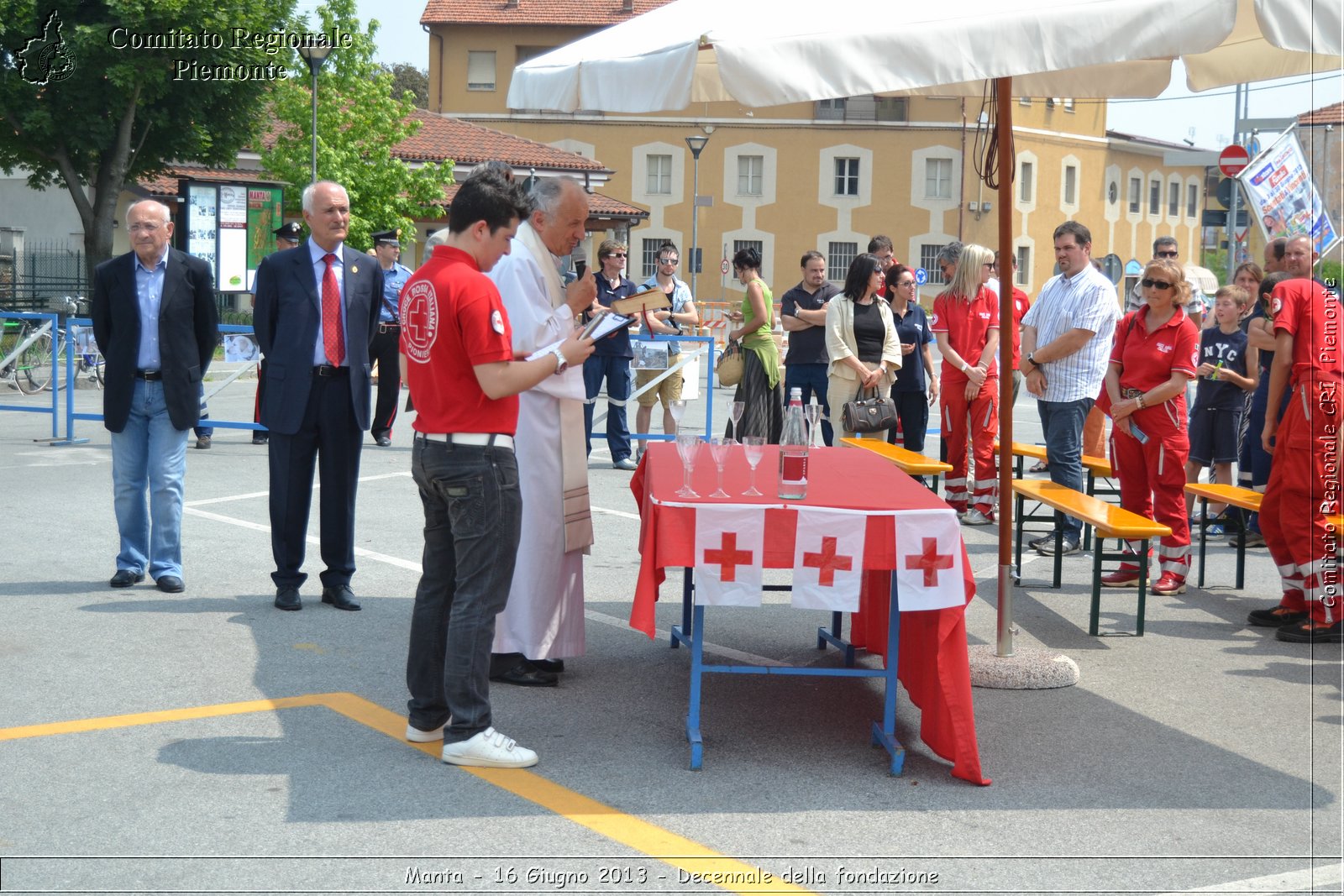 Manta - 16 Giugno 2013 - Decennale della fondazione - Croce Rossa Italiana - Comitato Regionale del Piemonte