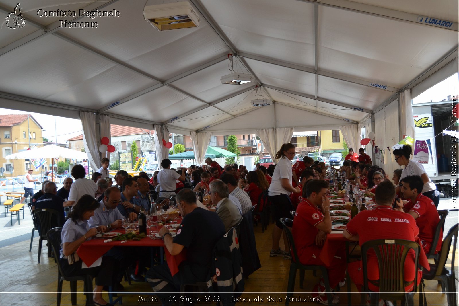 Manta - 16 Giugno 2013 - Decennale della fondazione - Croce Rossa Italiana - Comitato Regionale del Piemonte