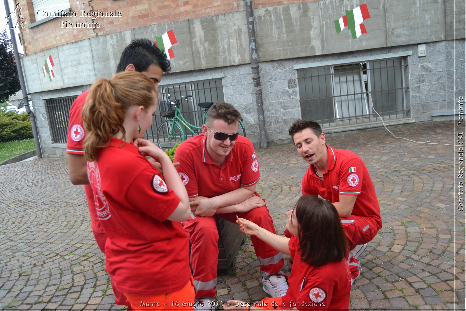 Manta - 16 Giugno 2013 - Decennale della fondazione - Croce Rossa Italiana - Comitato Regionale del Piemonte