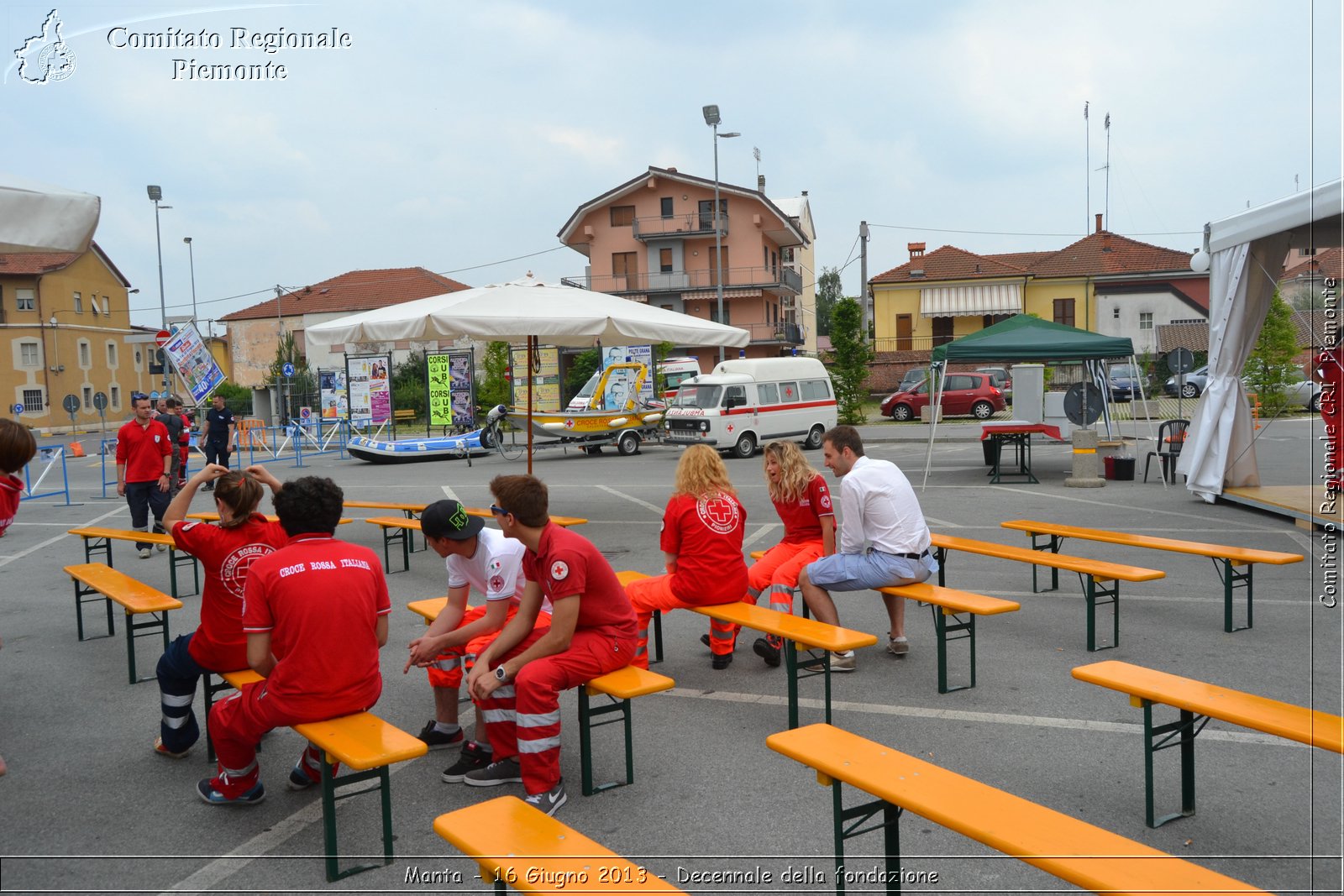 Manta - 16 Giugno 2013 - Decennale della fondazione - Croce Rossa Italiana - Comitato Regionale del Piemonte