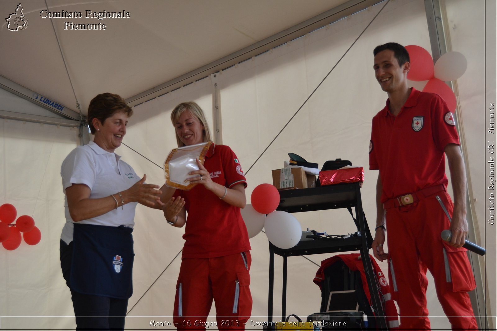 Manta - 16 Giugno 2013 - Decennale della fondazione - Croce Rossa Italiana - Comitato Regionale del Piemonte