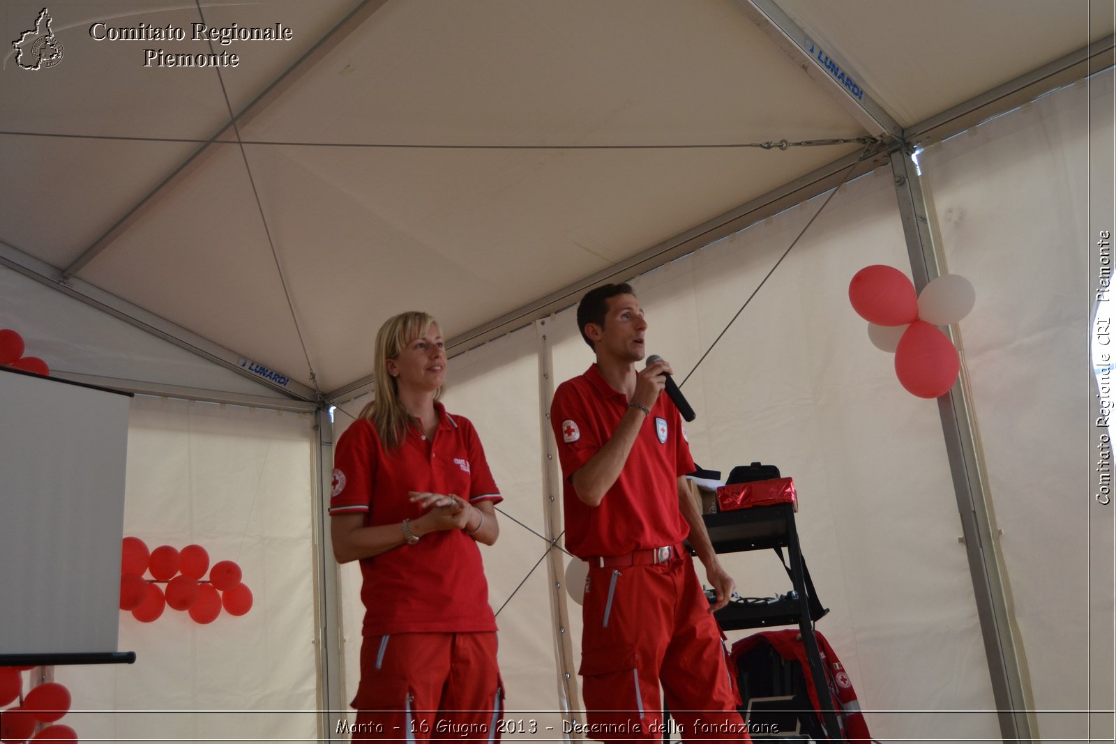 Manta - 16 Giugno 2013 - Decennale della fondazione - Croce Rossa Italiana - Comitato Regionale del Piemonte