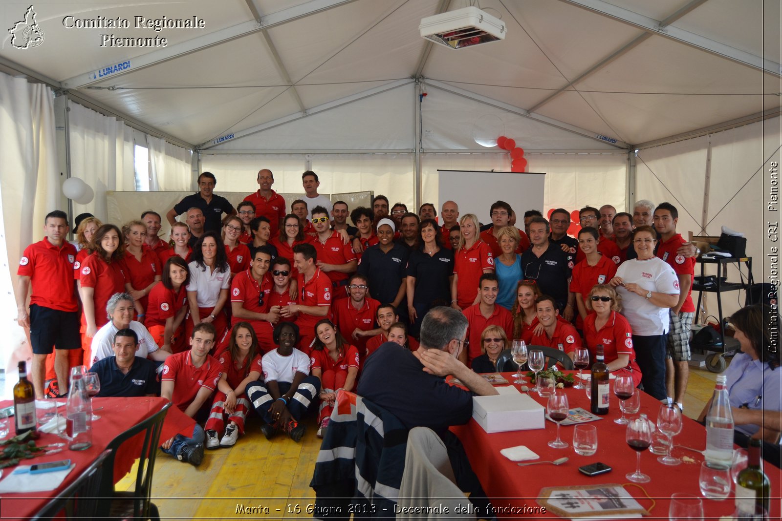 Manta - 16 Giugno 2013 - Decennale della fondazione - Croce Rossa Italiana - Comitato Regionale del Piemonte