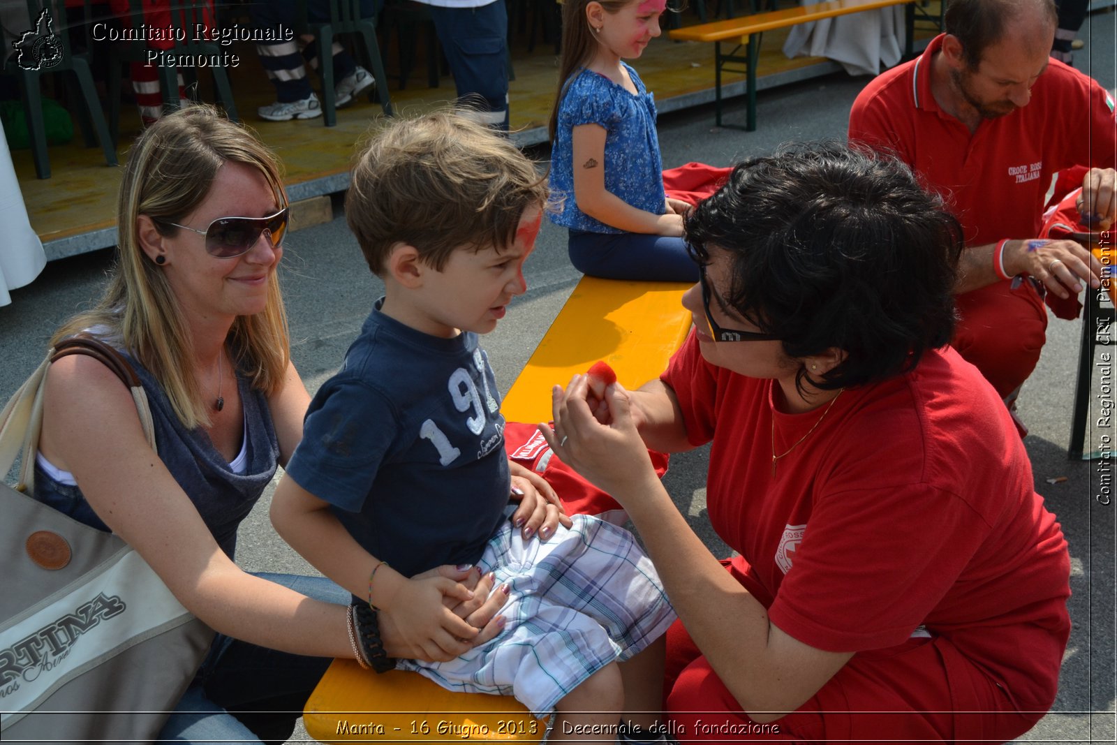 Manta - 16 Giugno 2013 - Decennale della fondazione - Croce Rossa Italiana - Comitato Regionale del Piemonte