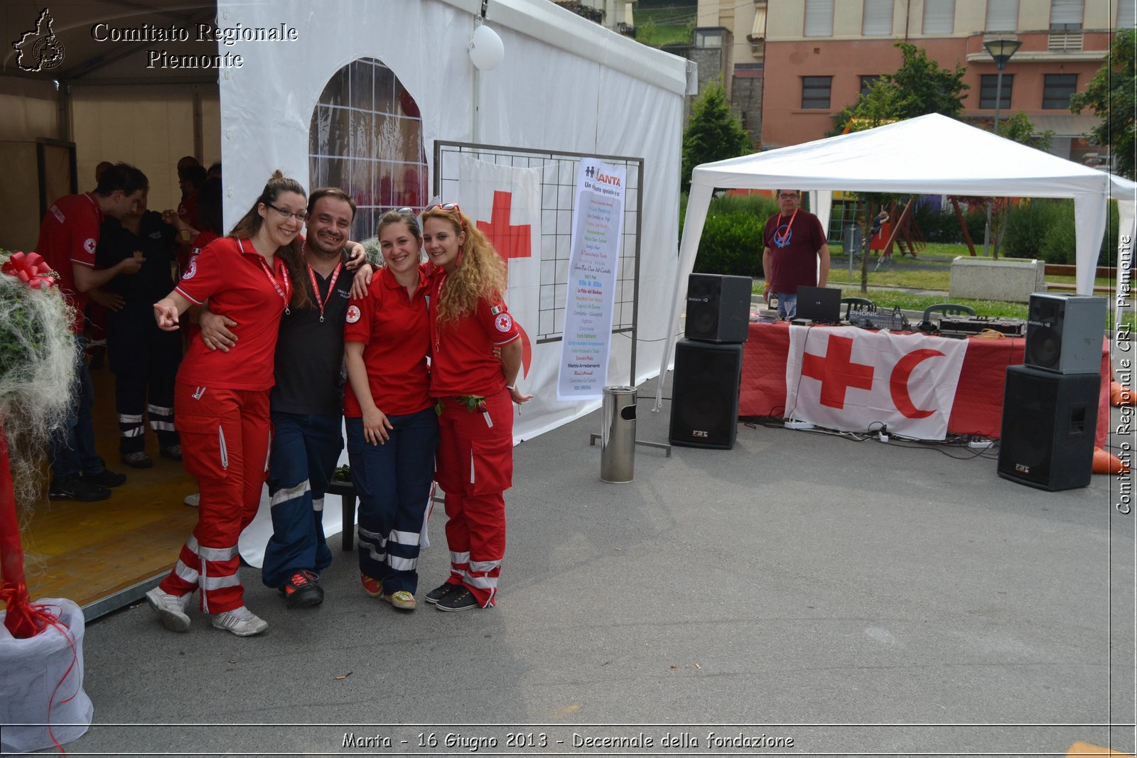 Manta - 16 Giugno 2013 - Decennale della fondazione - Croce Rossa Italiana - Comitato Regionale del Piemonte