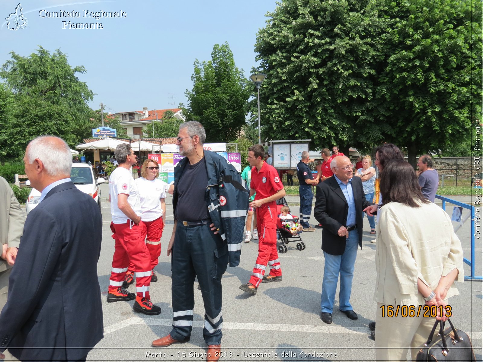 Manta - 16 Giugno 2013 - Decennale della fondazione - Croce Rossa Italiana - Comitato Regionale del Piemonte