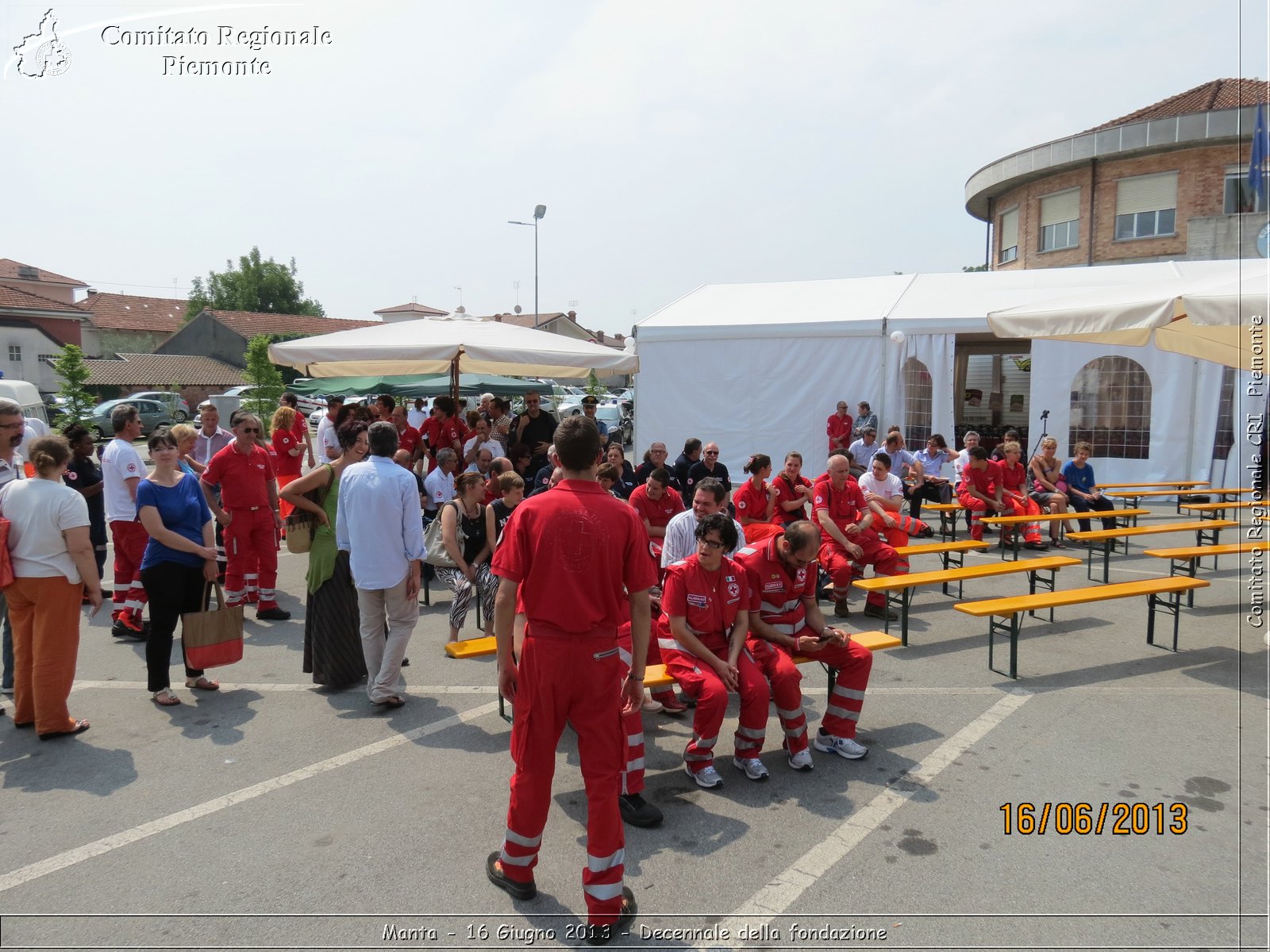 Manta - 16 Giugno 2013 - Decennale della fondazione - Croce Rossa Italiana - Comitato Regionale del Piemonte