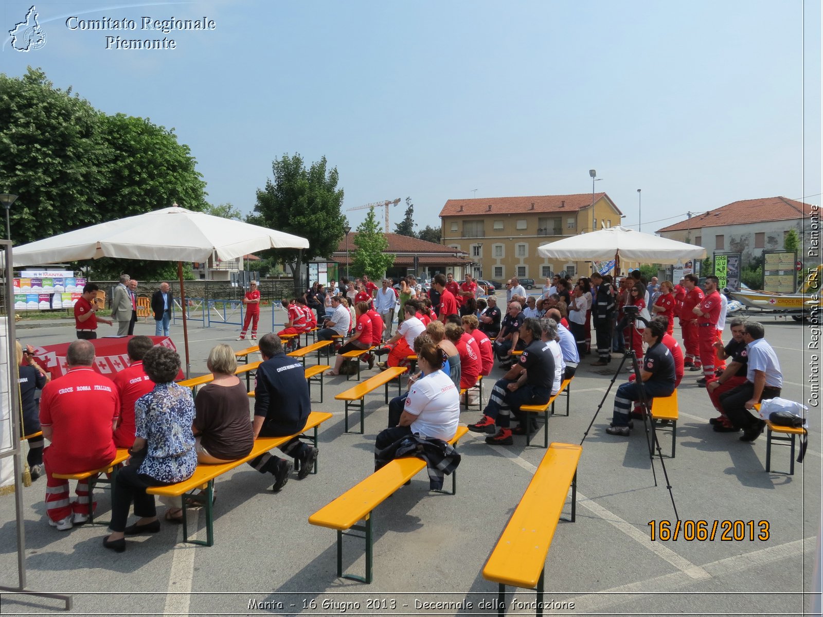 Manta - 16 Giugno 2013 - Decennale della fondazione - Croce Rossa Italiana - Comitato Regionale del Piemonte