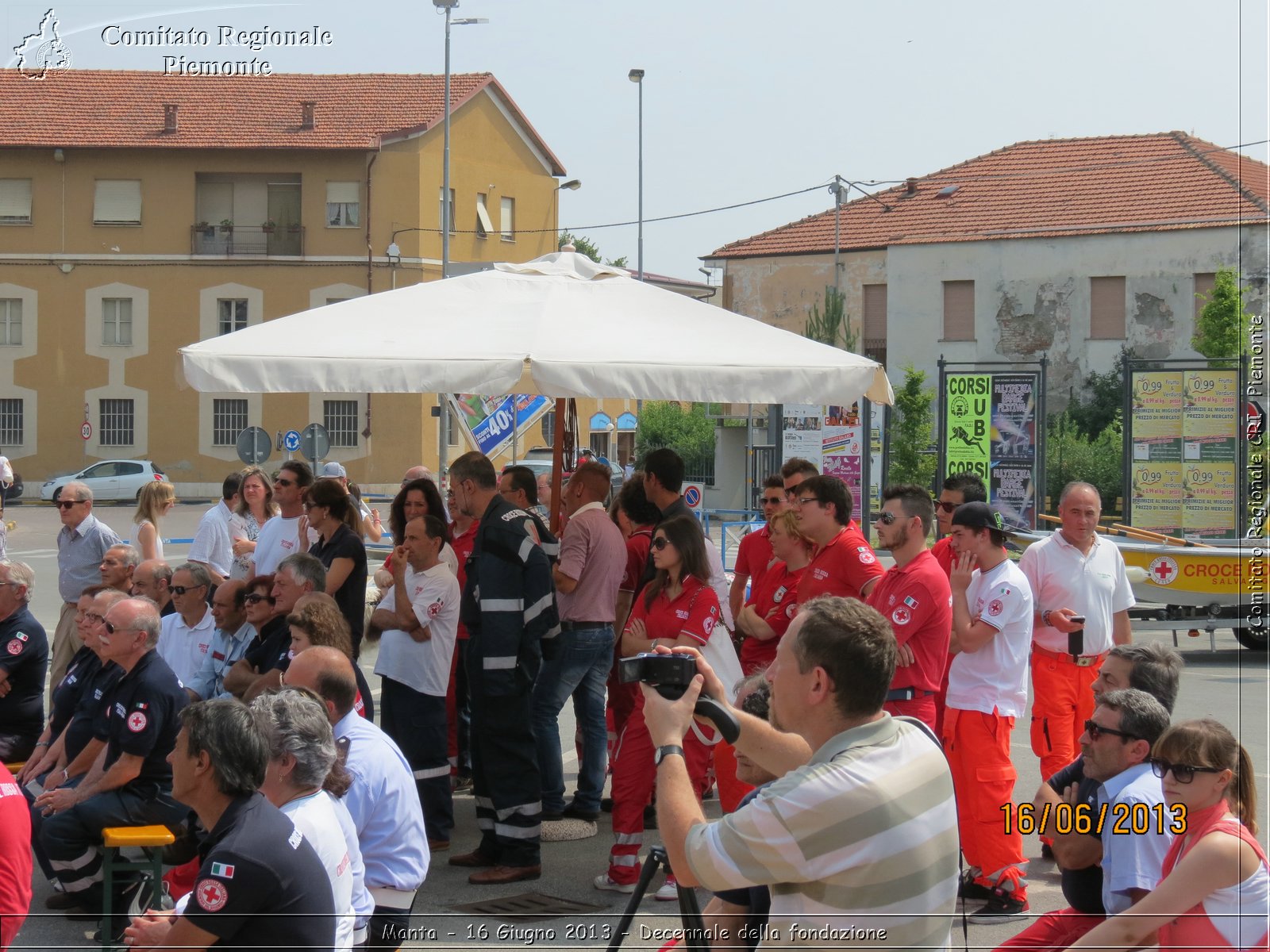 Manta - 16 Giugno 2013 - Decennale della fondazione - Croce Rossa Italiana - Comitato Regionale del Piemonte