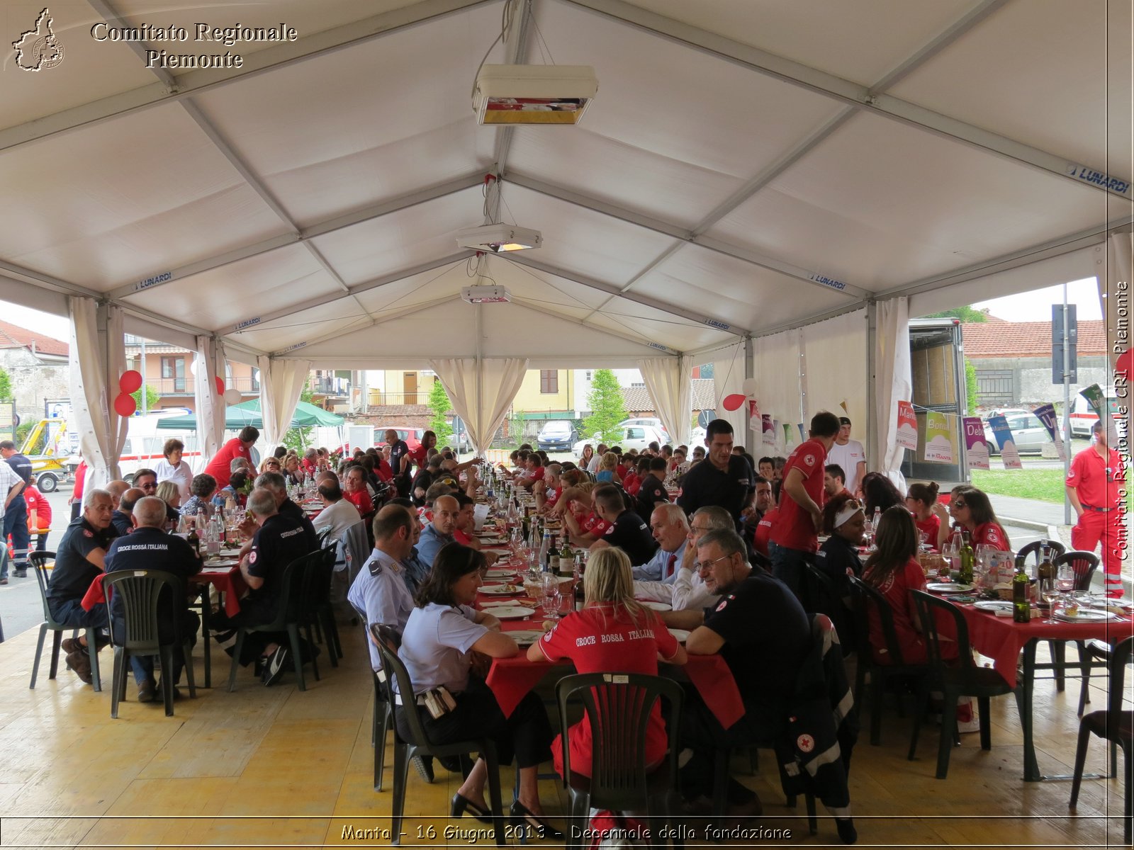 Manta - 16 Giugno 2013 - Decennale della fondazione - Croce Rossa Italiana - Comitato Regionale del Piemonte