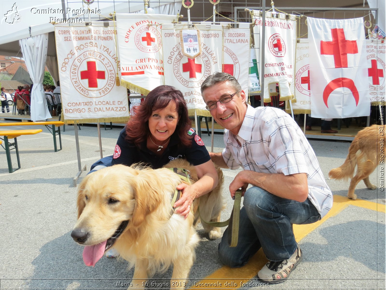 Manta - 16 Giugno 2013 - Decennale della fondazione - Croce Rossa Italiana - Comitato Regionale del Piemonte