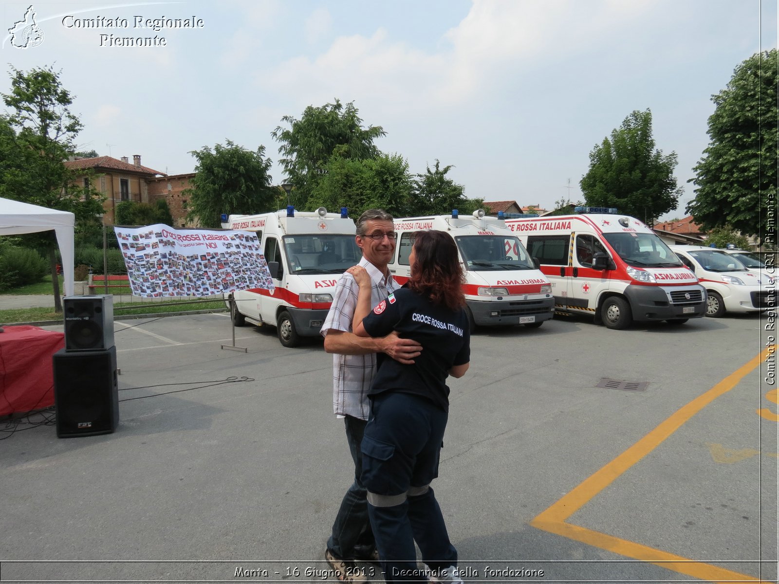 Manta - 16 Giugno 2013 - Decennale della fondazione - Croce Rossa Italiana - Comitato Regionale del Piemonte