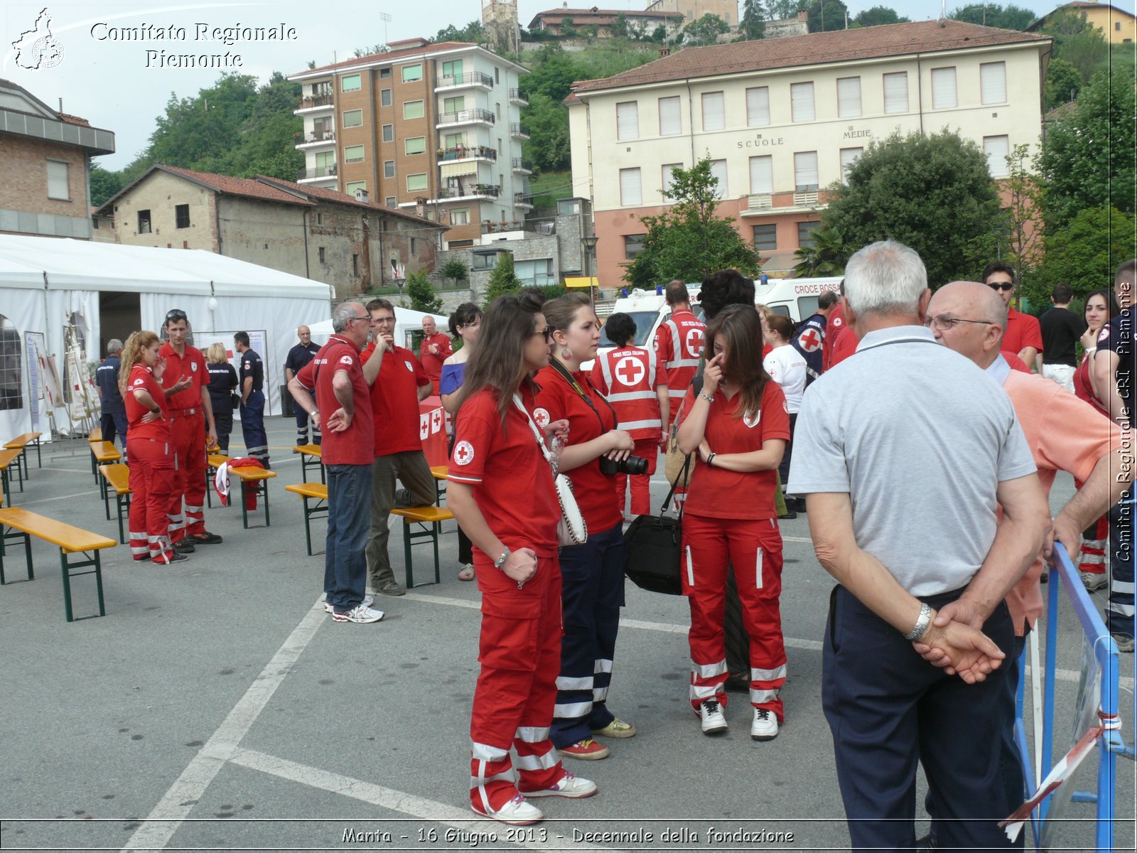 Manta - 16 Giugno 2013 - Decennale della fondazione - Croce Rossa Italiana - Comitato Regionale del Piemonte