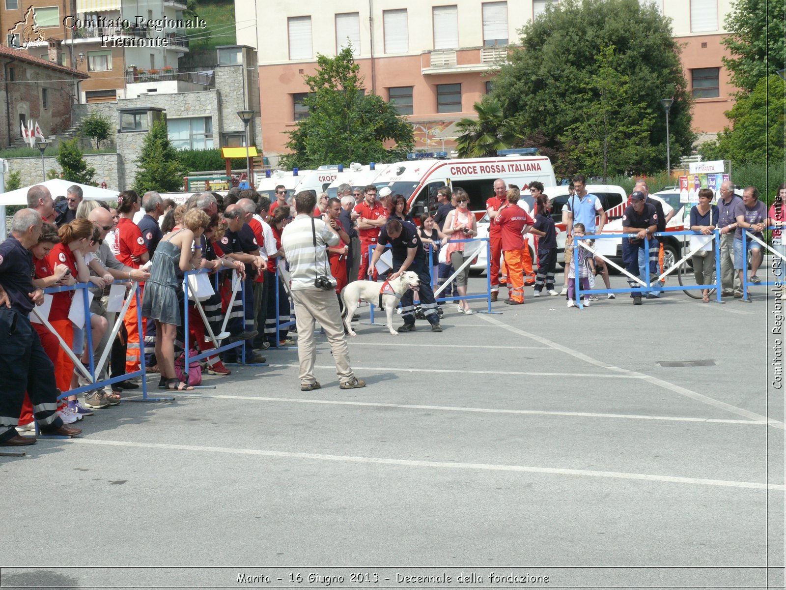 Manta - 16 Giugno 2013 - Decennale della fondazione - Croce Rossa Italiana - Comitato Regionale del Piemonte